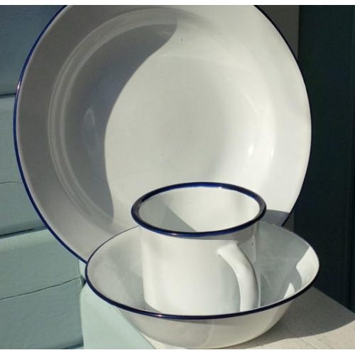 enamel camping bowl