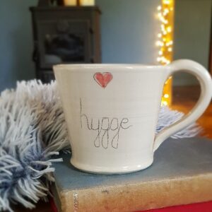 hand made artisan stoneware hygge mug gift