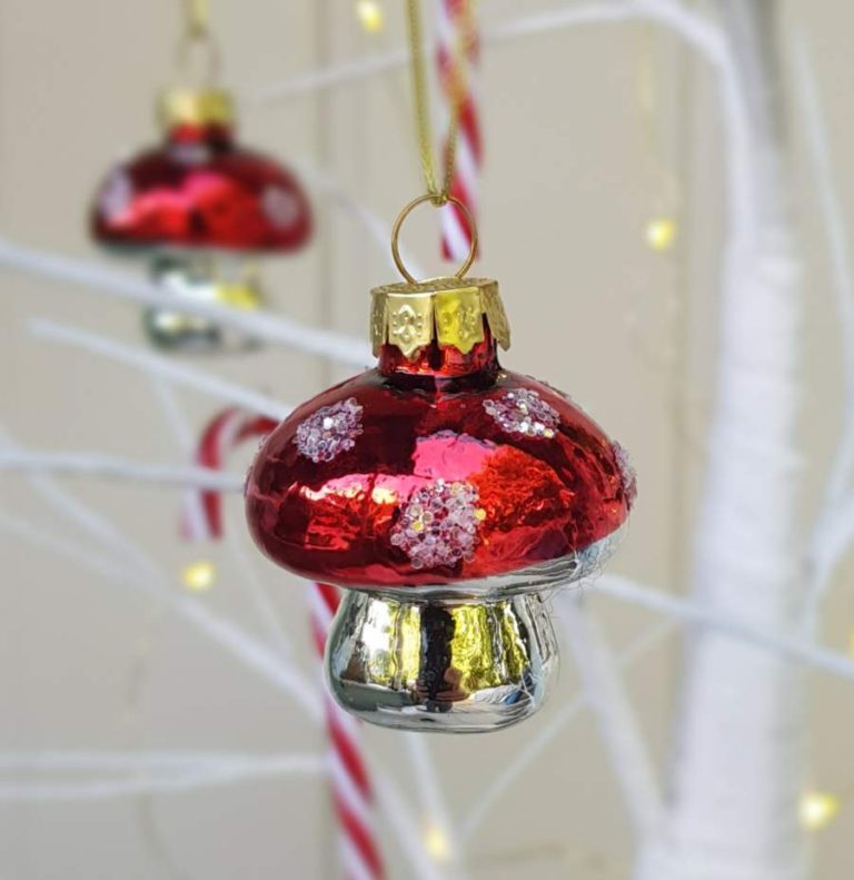 gisela-graham-red-glass-toadstool-scandinavian-christmas-ornament-768x791 Scandi Christmas decorations: a guide to traditional Nordic Christmas decor