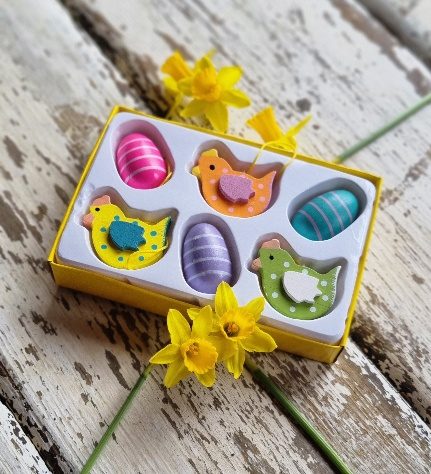 Wooden stag scene light up christmas star