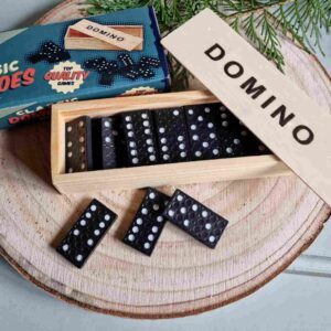Wooden dominoes