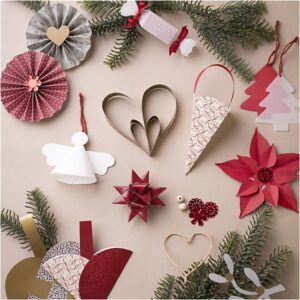 Vivi Gade Copenhagen Christmas paper craft kit