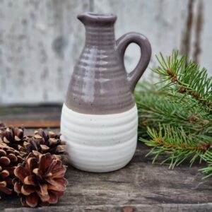 Rustic two-tone grey vase/jug