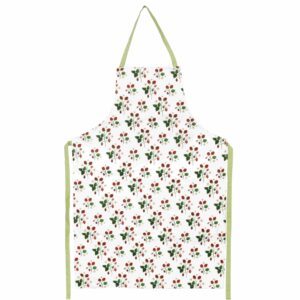 Strawberry farmhouse cotton apron by Gisela Graham