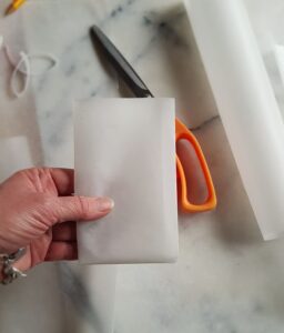 how-to-make-a-greaseproof-paper-bag-256x300 How to make your own DIY vintage mocha hot chocolate spoons