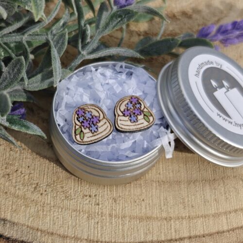 hygge-style-sustainable-wooden-scandi-earrings-lilac-basket-of-flowers-500x500 Wholesale wooden jewellery