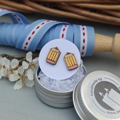 scandi-nordic-handpainted-birch-statement-earrings-hygge-pencils-with-rubber-500x500 Wholesale wooden jewellery