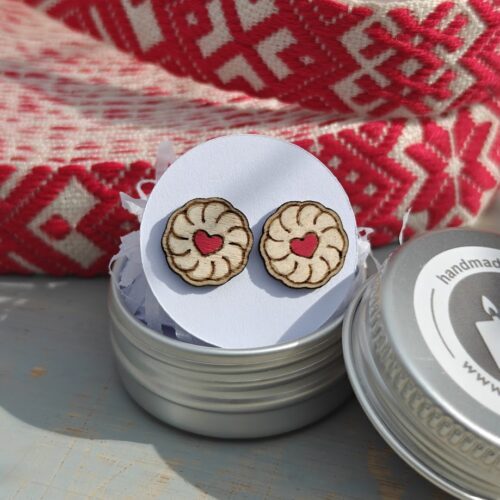 scandi-nordic-handpainted-birch-statement-earrings-jammy-dodger-biscuits-500x500 Wholesale wooden jewellery