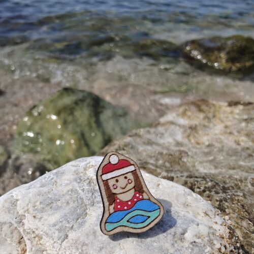 hyggstyle-wild-swimming-bluetits-chill-swimmers-sea-brooch-500x500 Wholesale wooden jewellery