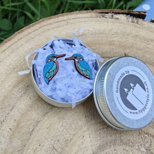 hyggestyle-kingfisher-wooden-native-british-bird-earrings-handmade-2-300x300 Home New