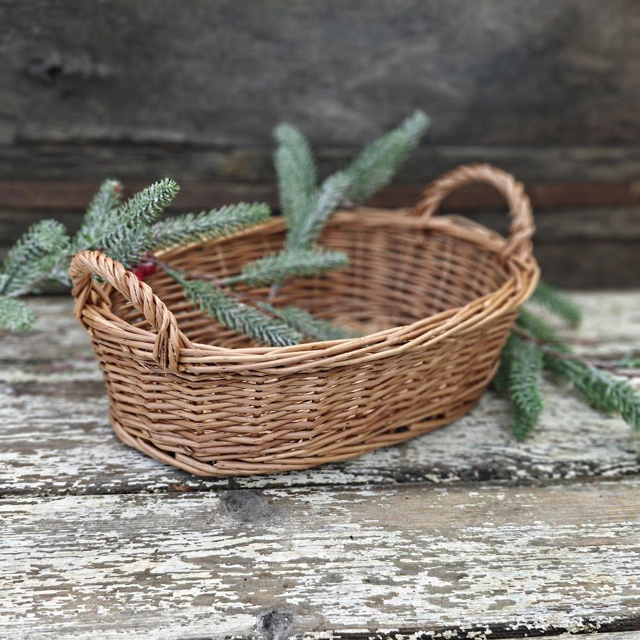 diy xmas hygge hamper willow basket 1