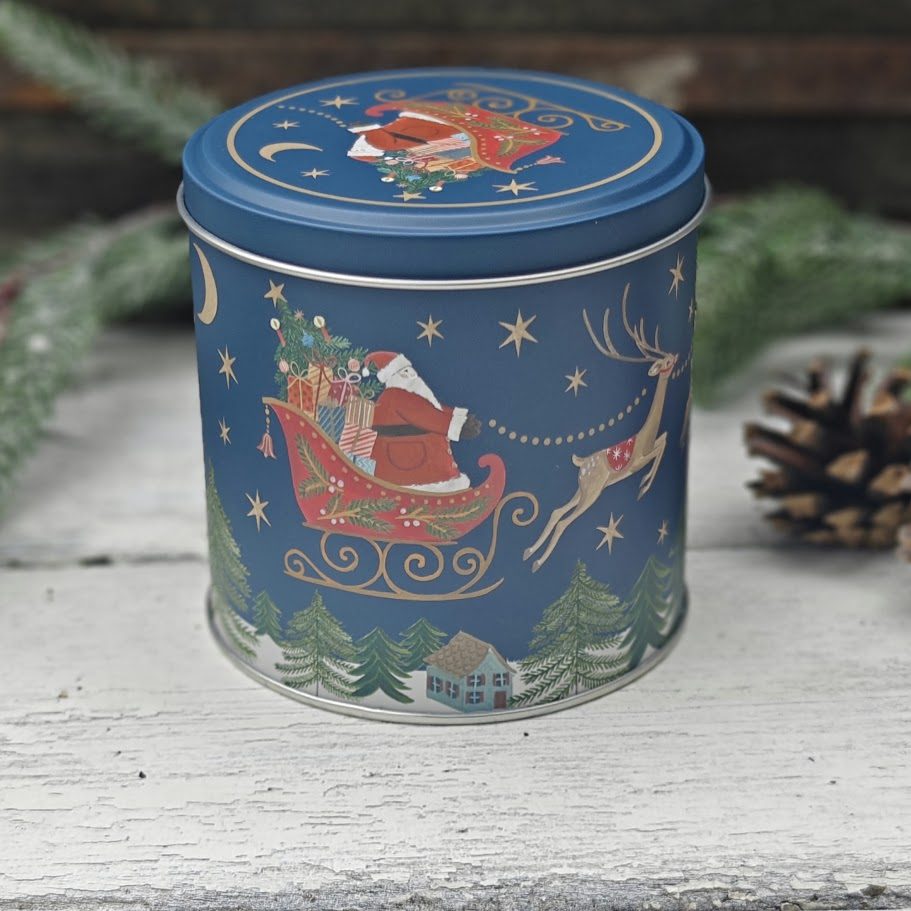 38488 nostakgia sleight santa xmas choc tin gisela graham