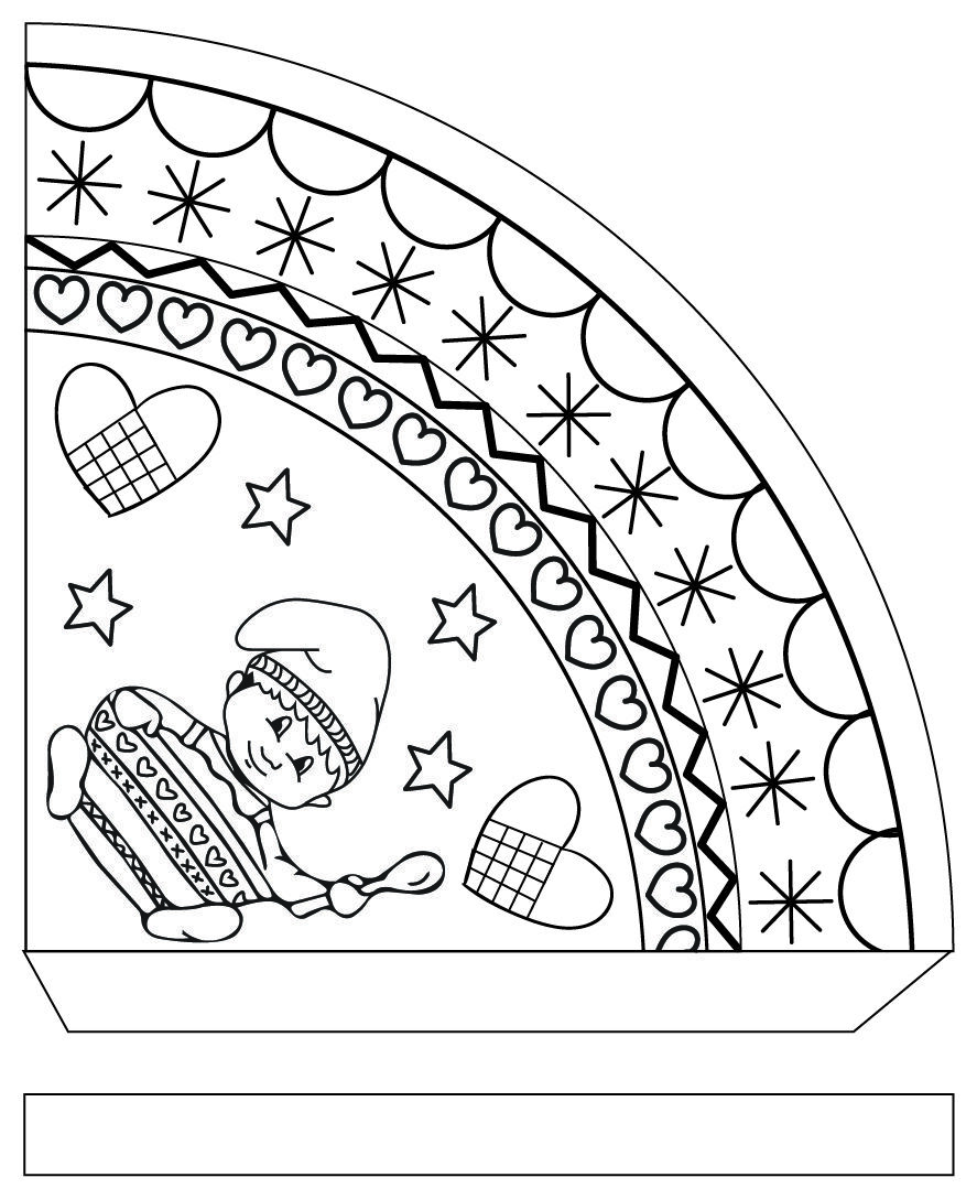 Becca_Christmas_Elements_Print_FF-02-edited Free Printable Danish Christmas Kræmmerhuse (Paper Cones) to Colour In